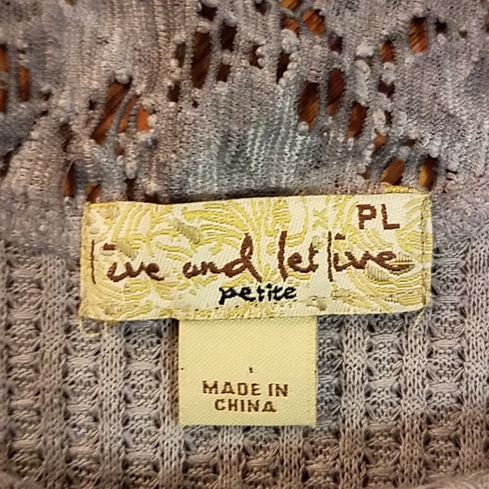 Live and Let Live shirt - Picture 3 of 7